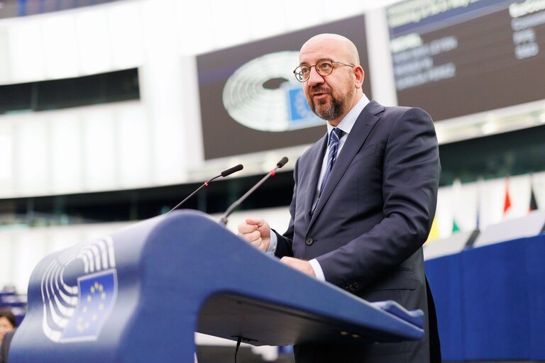 Photo 12 : EP Plenary session - Conclusions of the special European Council meeting of 30-31 May 2022