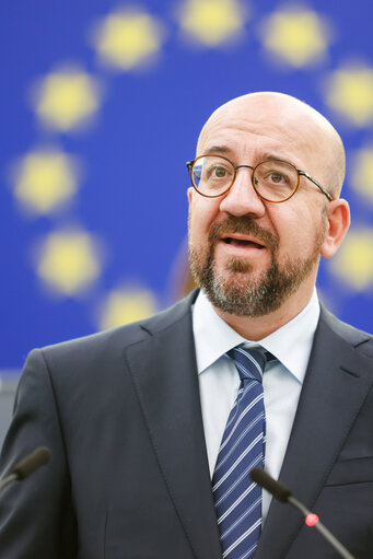 Fotografi 9: EP Plenary session - Conclusions of the special European Council meeting of 30-31 May 2022