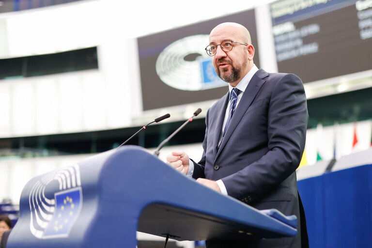 Photo 11 : EP Plenary session - Conclusions of the special European Council meeting of 30-31 May 2022