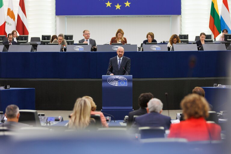 Photo 4 : EP Plenary session - Conclusions of the special European Council meeting of 30-31 May 2022