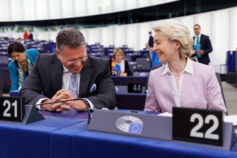 Photo 13 : EP Plenary session - Conclusions of the special European Council meeting of 30-31 May 2022