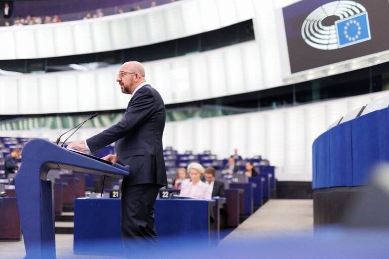 Photo 6 : EP Plenary session - Conclusions of the special European Council meeting of 30-31 May 2022