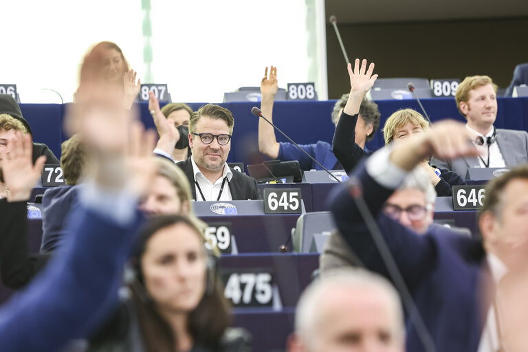 Foto 9: EP Plenary session  - Voting session