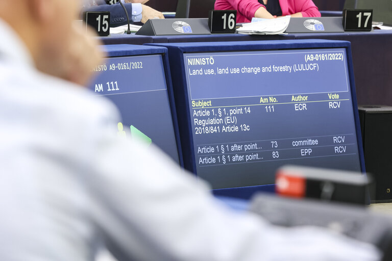 Fotó 10: EP Plenary session  - Voting session