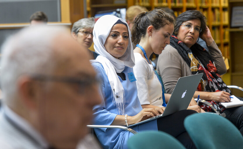 Photo 6: Religious Identity and Pluralism in Europe: Pew Research Center findings on views of national identity, migration and religious minorities.