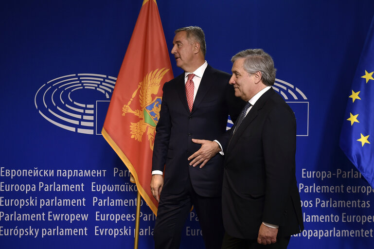 Foto 3: Visit of the President of Montenegro - Official welcome