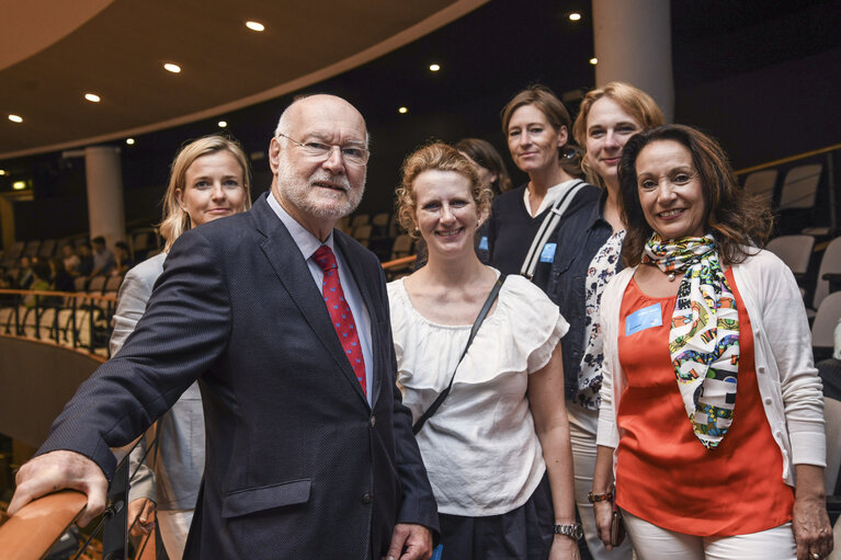 Foto 5: Joachim STARBATTY in the European Parliament in Brussels