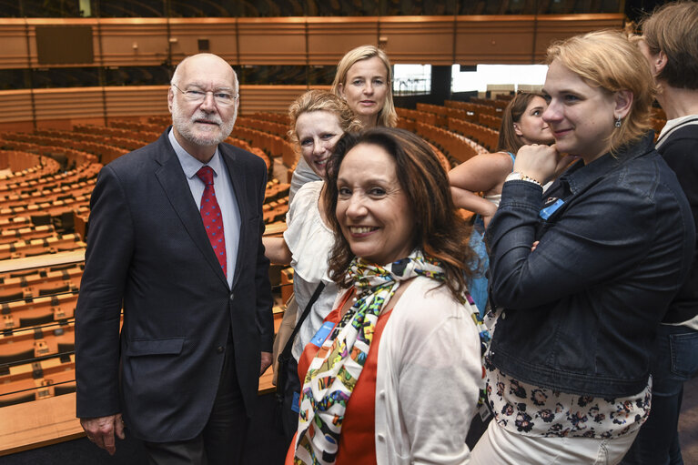 Foto 6: Joachim STARBATTY in the European Parliament in Brussels