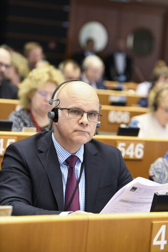 Φωτογραφία 3: Aleksander GABELIC MEP in plenary session in Brussels