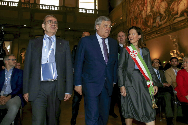 Foto 1: The State of the Union 2018 conference, Florence: Arrival