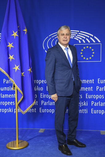 Photo 2 : Lefteris CHRISTOFOROU in the EP in Brussels
