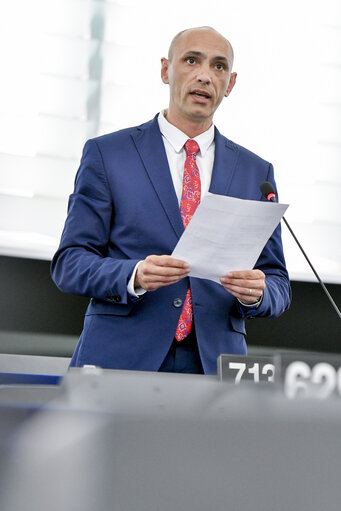 Fotografija 4: Razvan POPA in the EP in Strasbourg