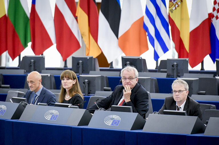 Φωτογραφία 39: EP Plenary session - Presentation of the annual report on human rights and democracy in the world 2017 and the EU's policy on the matter - Statement by the Vice-President of the Commission/High Representative of the Union for Foreign Affairs and Security Policy