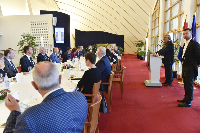 Foto 3: Visit of the Prime Minister of the Netherlands - Official lunch