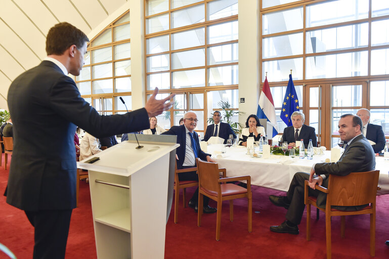 Foto 1: Visit of the Prime Minister of the Netherlands - Official lunch