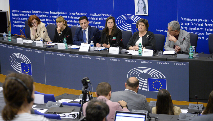 Press conference: Assassinated Maltese Journalist - Daphne Caruana Galizia - Protecting Journalists in the EU