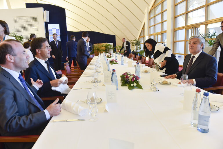 Foto 6: Visit of the Prime Minister of the Netherlands - Official lunch