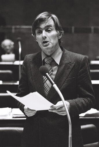 Zdjęcie 2: Pieter DANKERT MEP during a session in October 1978.