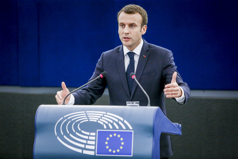 Photo 7: Debate with the President of the French Republic on the Future of Europe