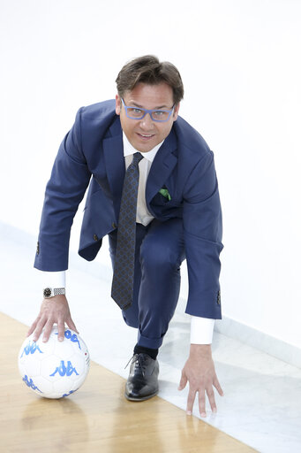 Angelo CIOCCA in the European Parliament in Strasbourg