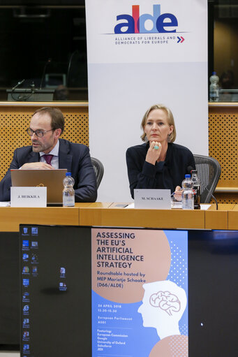 Photo 17 : Roundtable discussion - ' Assessing the EU's Artificial Intelligence Strategy '