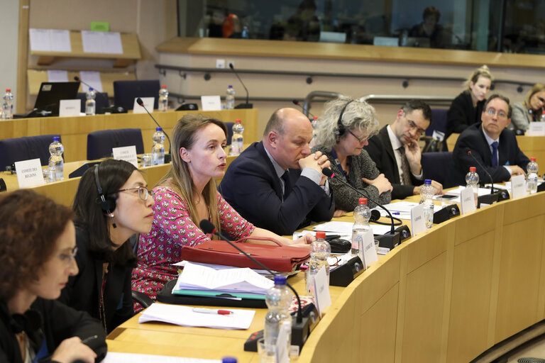 Foto 6: JURI committee meeting. hearing on the Hague Judgments project