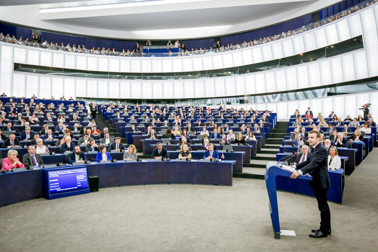 Photo 20: Debate with the President of the French Republic on the Future of Europe