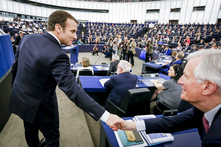 Photo 30: Debate with the President of the French Republic on the Future of Europe