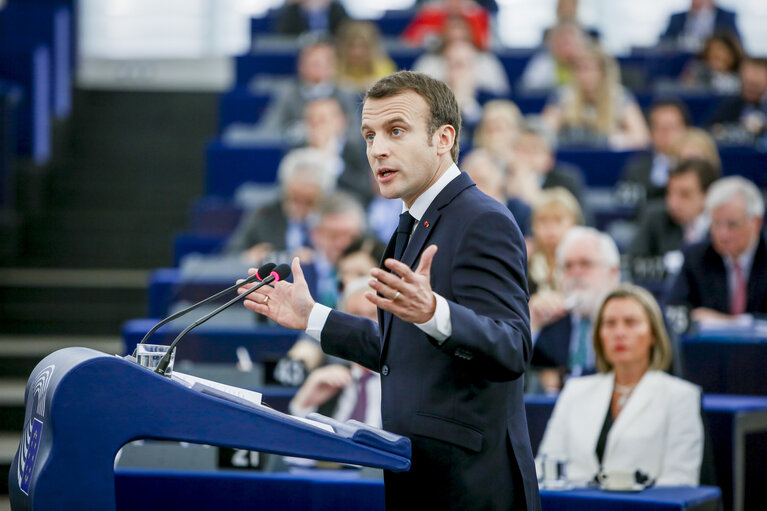 Photo 19: Debate with the President of the French Republic on the Future of Europe