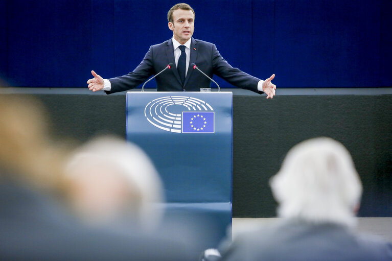 Photo 17: Debate with the President of the French Republic on the Future of Europe