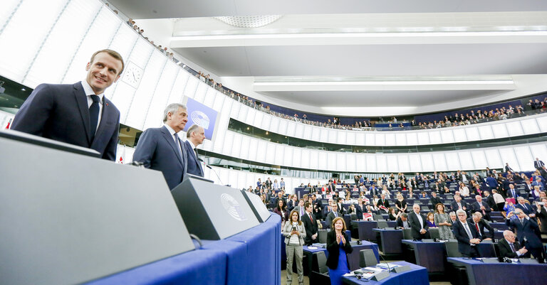 Photo 39: Debate with the President of the French Republic on the Future of Europe