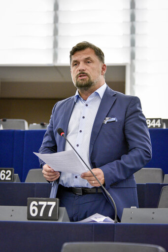 Photo 3 : Jozsef NAGY in the EP in Strasbourg