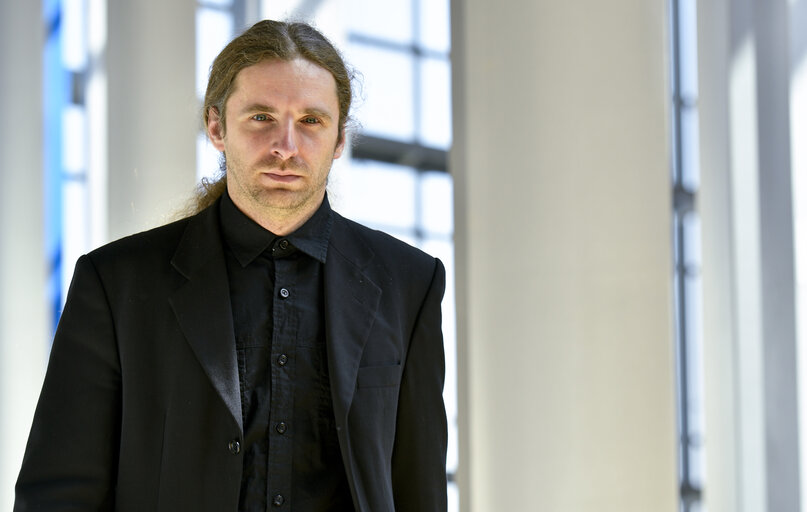 Dobromir SOSNIERZ in the European Parliament in Strasbourg