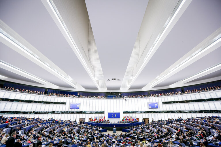 Photo 15: Debate with the President of the French Republic on the Future of Europe