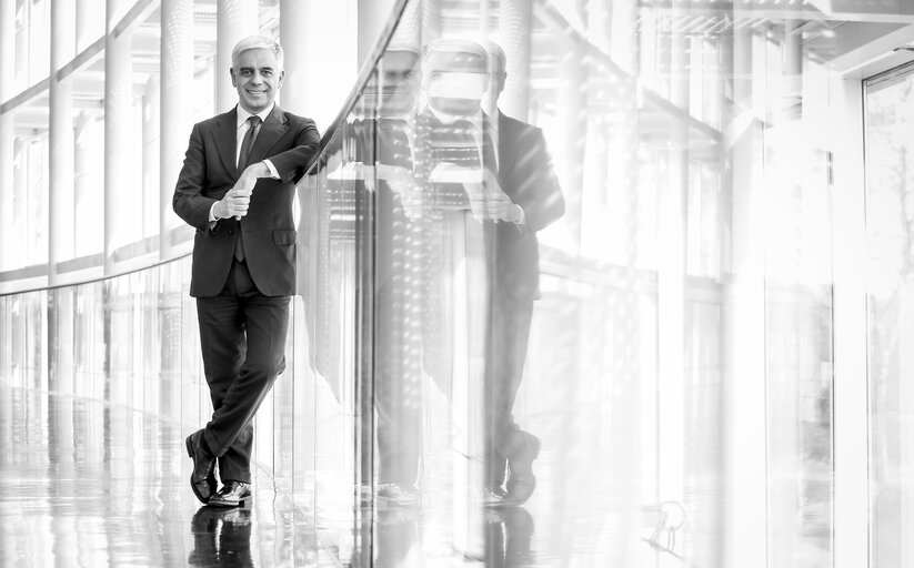 Stefano MAULLU in the European Parliament in Strasbourg