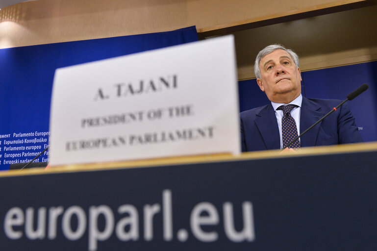 Fotografia 12: High Level Conference '  Shaping our digital future: the challenge of the digital revolution. '- Press conference