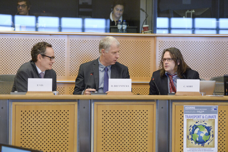 Nuotrauka 18: TRAN Committee - Hearing on Transport & Climate. Contribution of the transport system to the objectives of the EU 2030 framework on climate change and energy