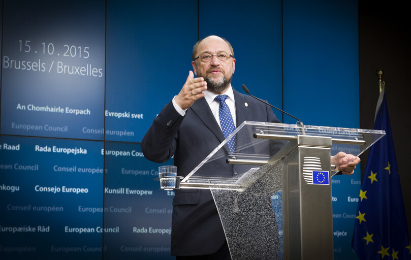 Photo 3: European Council Meeting 15-16 october 2015 to focus on Migration in its Various Aspects. The Completion of the Economic and Monetary Union and the State of Play on the UK Referendum.