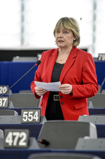 Fotografie 9: Plenary session week 51 2015 in Strasbourg - Preparation of the European Council meeting of 17 and 18 December 2015  Council and Commission statements