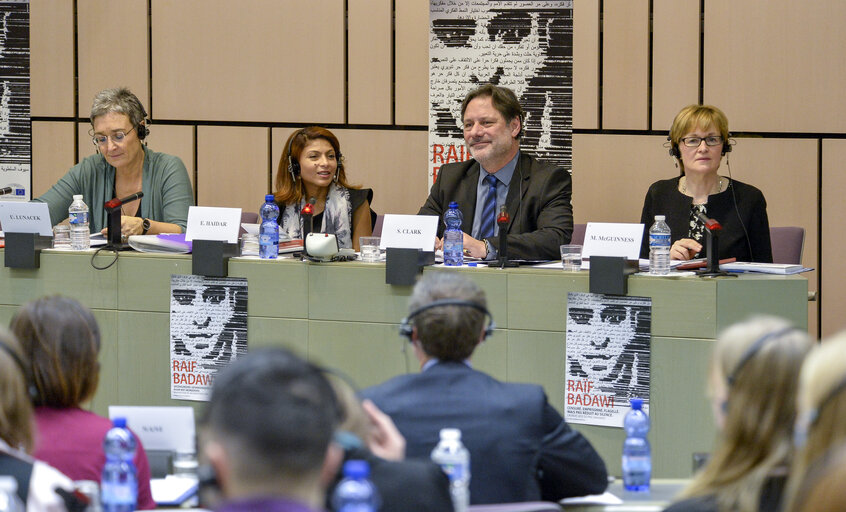 Fotografie 15: Sakharov Prize 2015 for the freedom of Speech  Sakharov Prize Seminar with students ' The fight for freedom of expression '