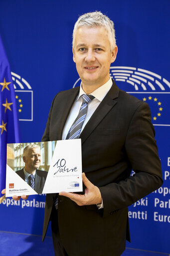 Fotogrāfija 1: MEP Mathias GROOTE at the European Parliament in Brussels