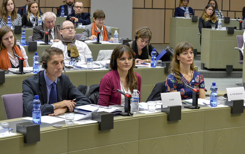 Fotografie 16: Sakharov Prize 2015 for the freedom of Speech  Sakharov Prize Seminar with students ' The fight for freedom of expression '