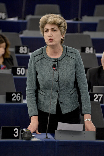 Fotografie 29: Plenary session week 51 2015 in Strasbourg - Preparation of the European Council meeting of 17 and 18 December 2015  Council and Commission statements