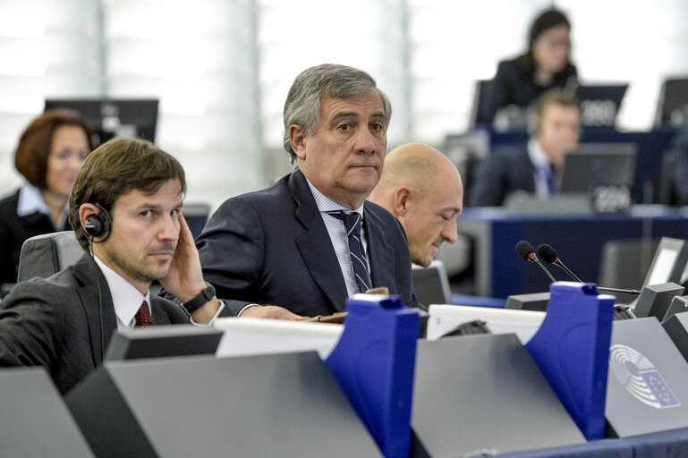 Fotografie 31: Plenary session week 51 2015 in Strasbourg - Preparation of the European Council meeting of 17 and 18 December 2015  Council and Commission statements