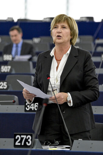 Fotografie 28: Plenary session week 51 2015 in Strasbourg - Preparation of the European Council meeting of 17 and 18 December 2015  Council and Commission statements