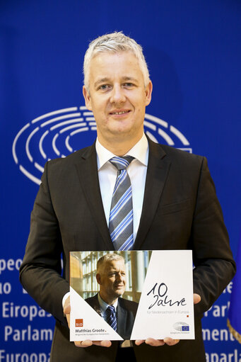 Fotografie 2: MEP Mathias GROOTE at the European Parliament in Brussels