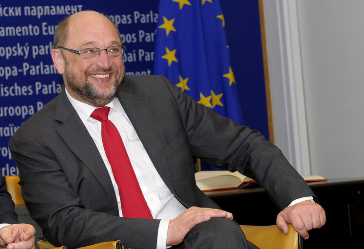 Zdjęcie 7: Martin SCHULZ - EP President meets with the Prime Minister of Romania - Protocol Room