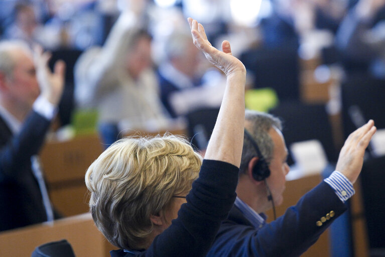 Fotogrāfija 8: ECON/BUDG Joint Committee Meeting - vote on the Juncker investment plan