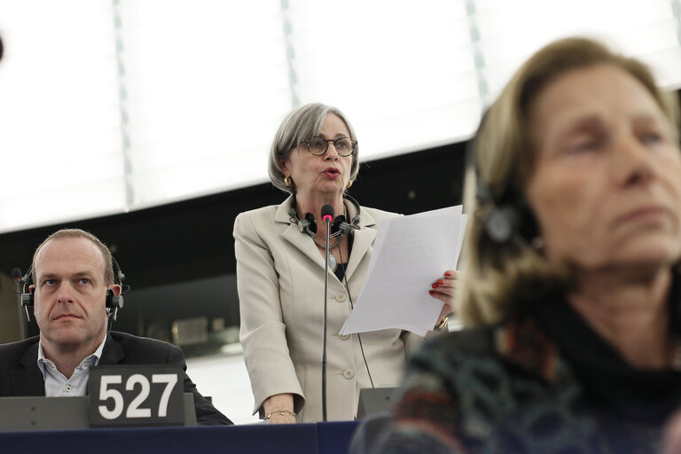 Fotogrāfija 8: Plenary session week 18 2015 in Strasbourg - Carbon dioxide emissions from maritime transport