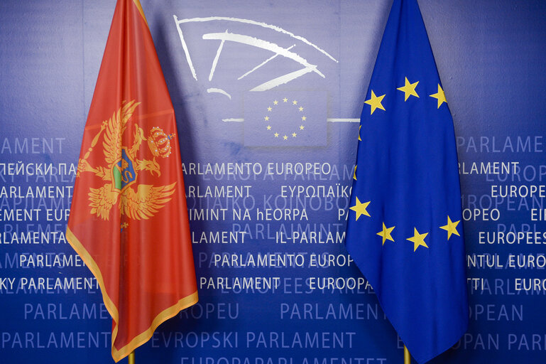 Fotografia 12: EP President meets with the Speaker of the Parliament of Montenegro